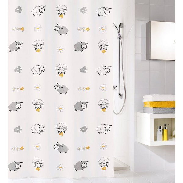 Kleine Wolke Duschvorhang Sheep Breite 180 cm
