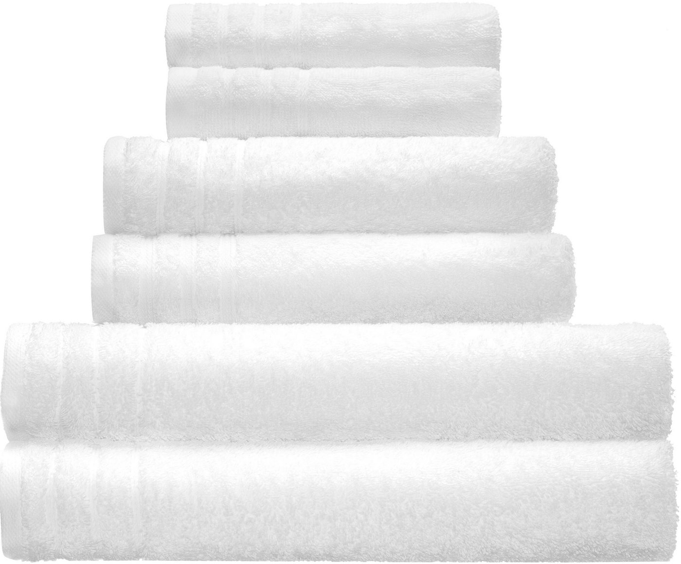 Kleine Wolke Handtücher Royal, 1 Stück (50/100 cm), Frottier (1-St), Uni Farben, mit Bordüre, weich, auch in verschiedenen Sets erhältlich – Bild 2 von 3