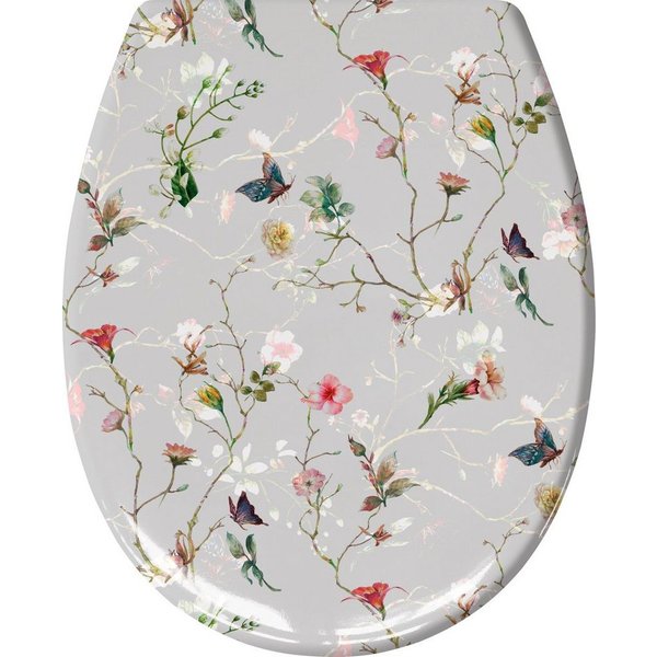 Kleine Wolke WC-Sitz Flores, mit Absenkautomatik