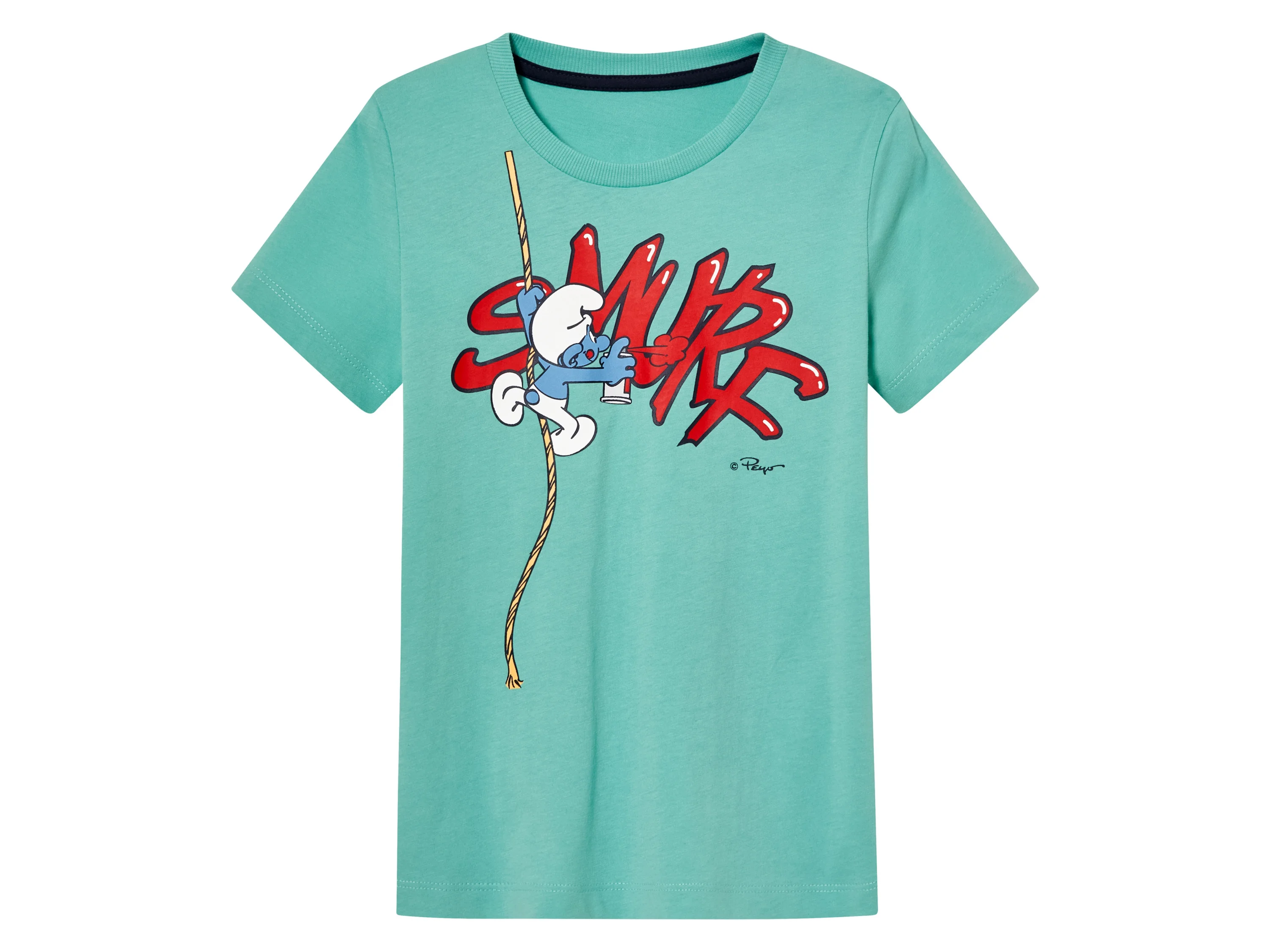 Kleinkinder Pyjama (Grün/Grau, 98/104) – Bild 2 von 3