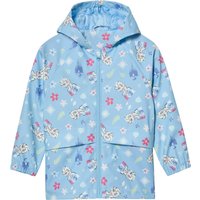 Kleinkinder Regenjacke (Frozen/hellblau, 98/104)