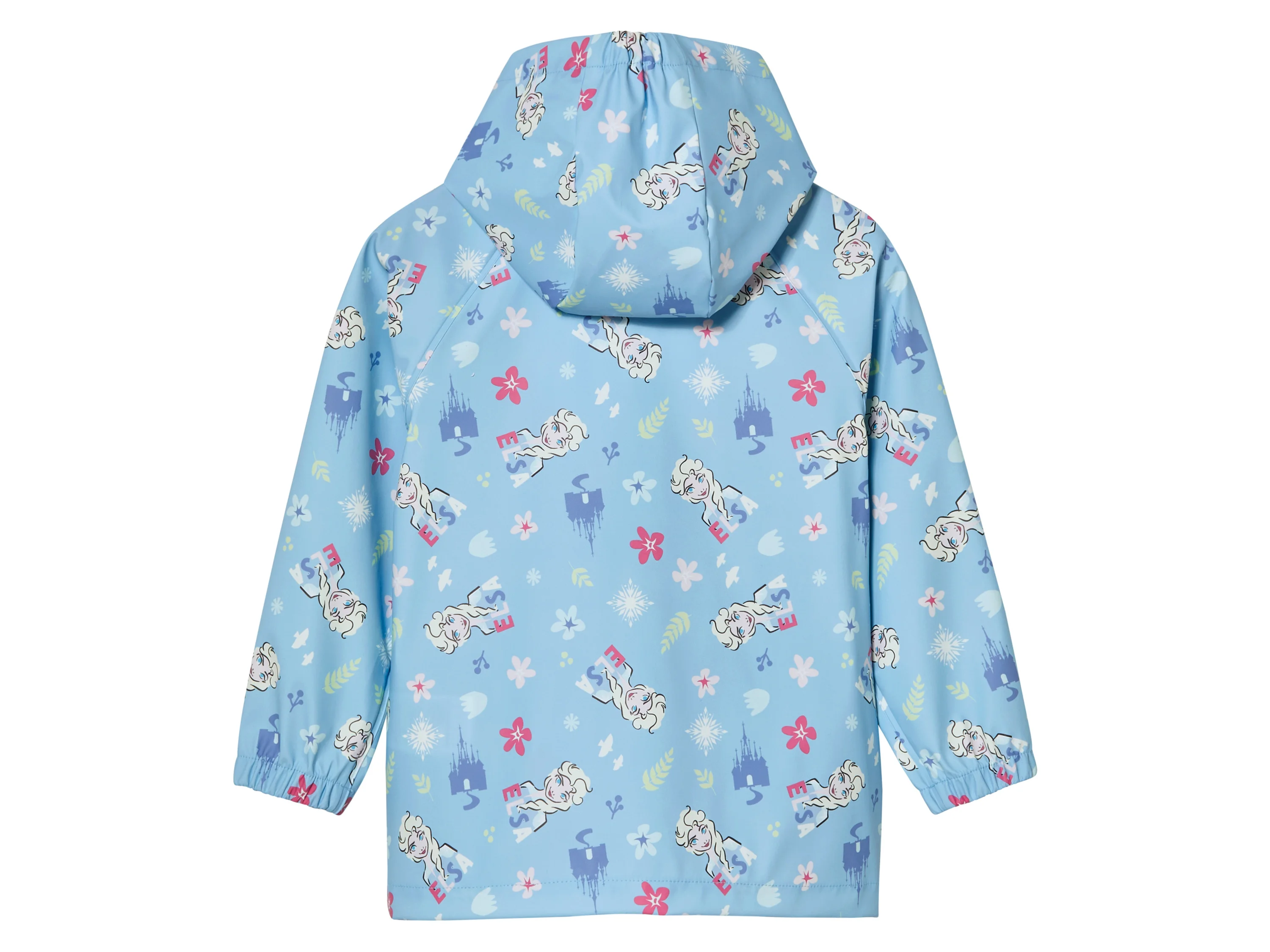 Kleinkinder Regenjacke (Frozen/hellblau, 98/104) – Bild 3 von 3