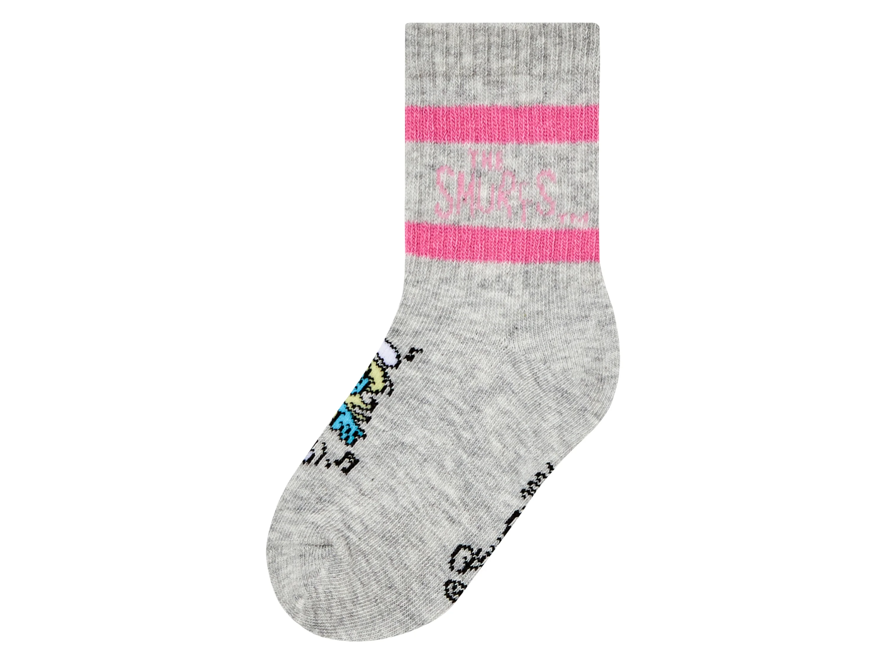 Kleinkinder Socken (rosa/grau, 19-22) – Bild 3 von 4