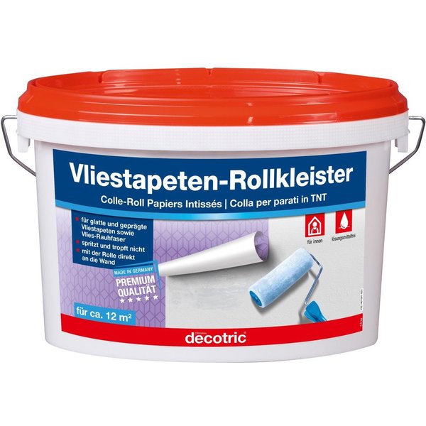 decotric® Kleister Decotric Vliestapeten-Rollkleister 2,5 kg