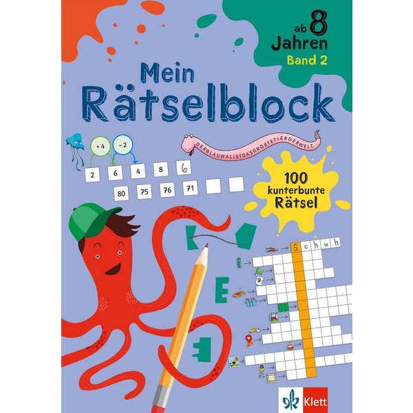 Klett Mein Rätselblock ab 8 Jahren Band 2 / diverse