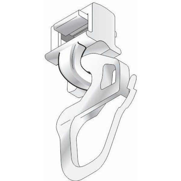 HINNO Klick-Gleiter hinno-clic HC31, Gardinen, Gardinenschienen, Vorhänge, Gardinenleisten, Innenlaufsysteme, Gardinenstangen, (100-St), HINNO Clic-Gleiter