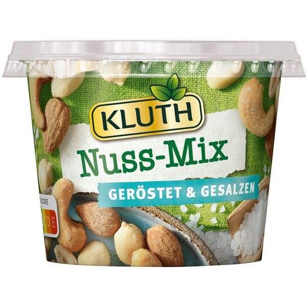KLUTH Knabberei, Kluth Nuss-Mix Becher