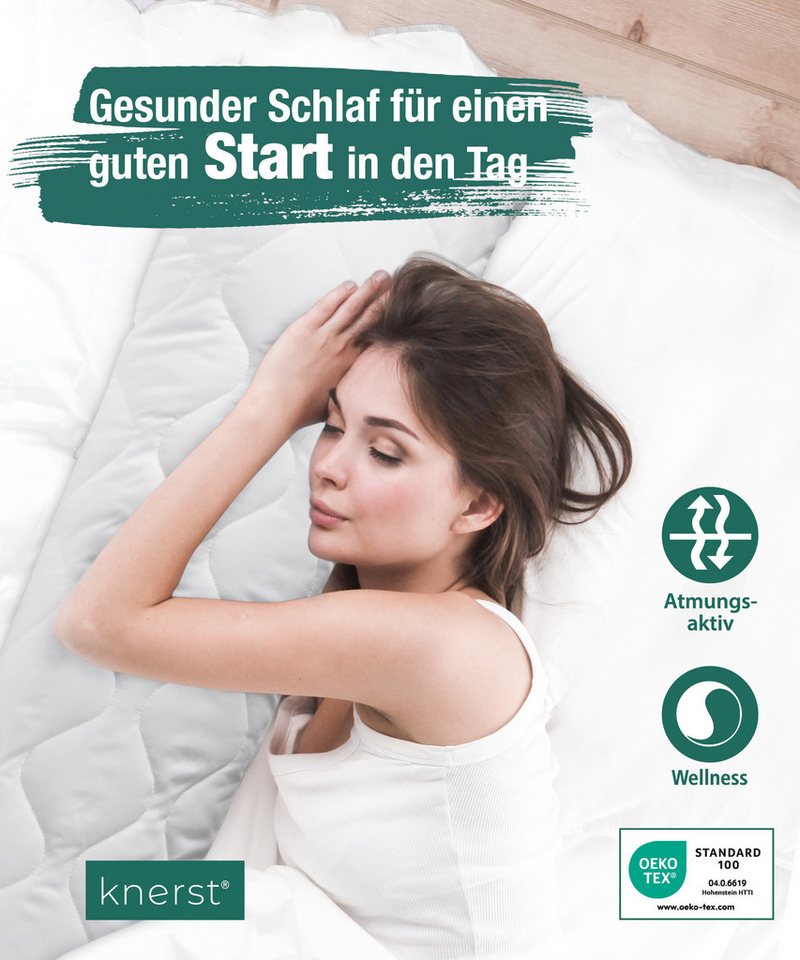 KNERST Seitenschläferkissen 40x145 cm, extra lang, Schwangerschaftskissen - Stillkissen, 1-tlg., Lagerungskissen - formstabil & hygienisch in der Waschmaschine – Bild 4 von 5