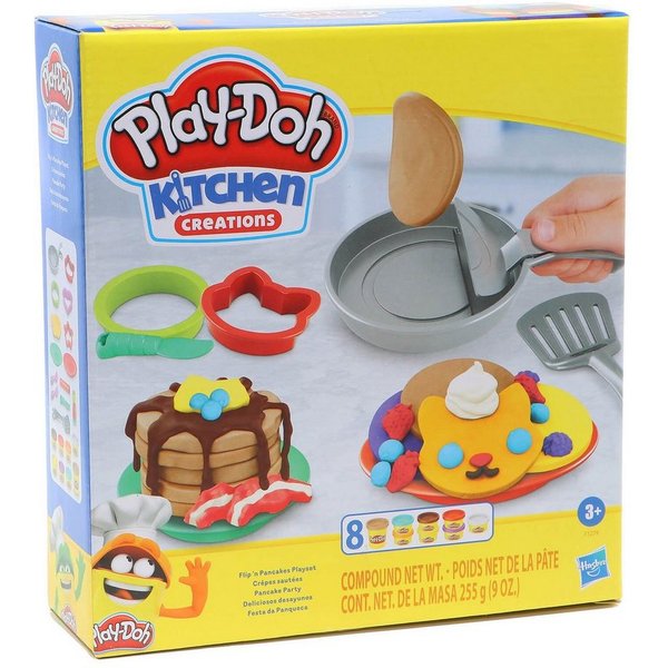 Play-Doh Knete Pfannekuchen Party Play-Doh Knetset Knete Knetwerkzeuge Pancake Set