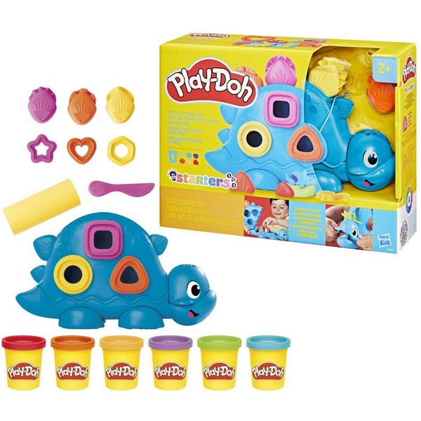 Play-Doh Knetform-Set Play-Doh Spielknete Set Starters Bunter Dino