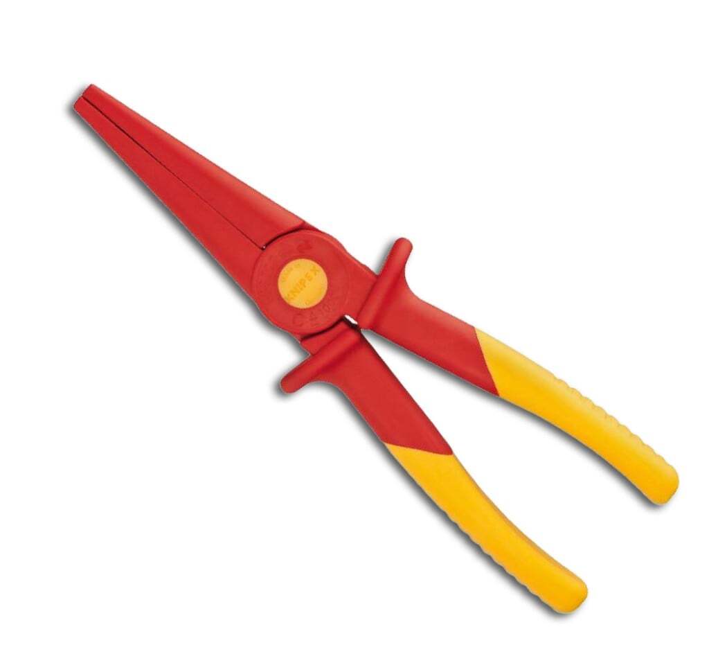 KNIPEX Kunststoff-Spitzzange VDE 220mm