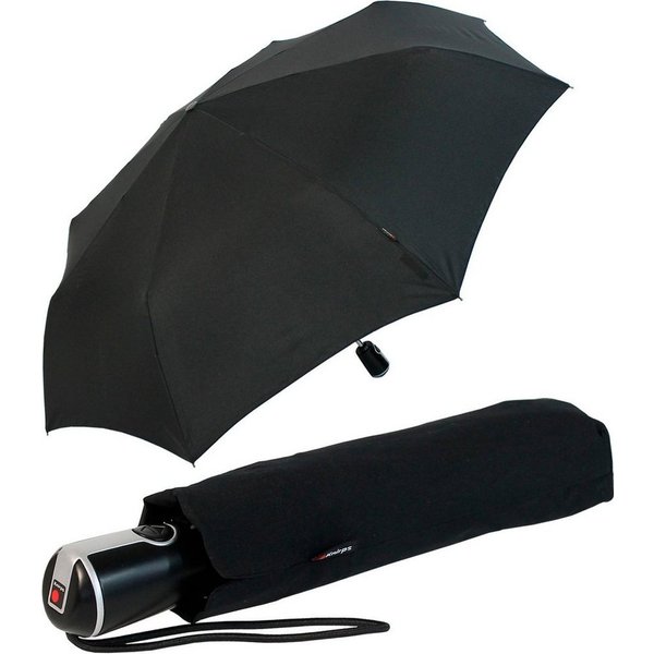 Knirps® Taschenregenschirm Large Duomatic mit Auf-Zu-Automatik, der große, stabile Begleiter