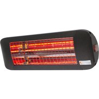 Terrassenheizstrahler ComfortSun24 2000 W Anthrazit Mit Kippschalter White Glare Weißes Licht