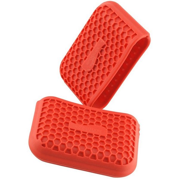 Kochblume Topfhandschuhe Griffschutz, (Set, 2-tlg), Hitzebeständig bis 230°
