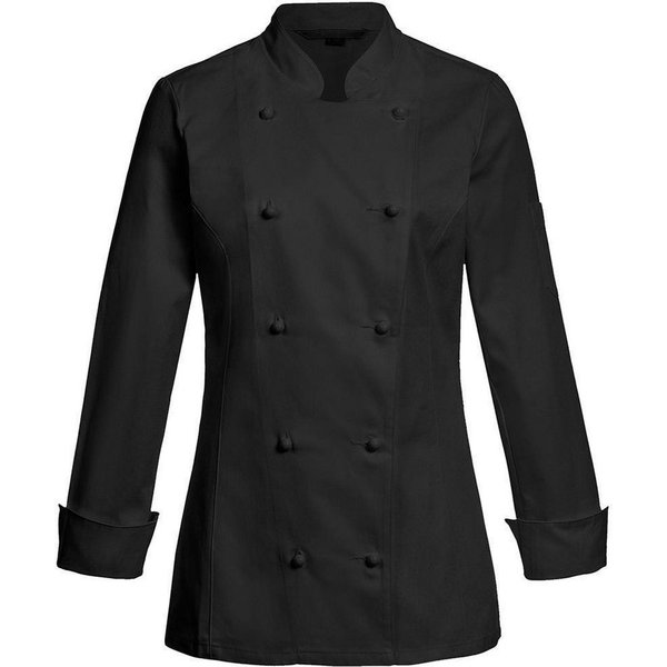 GREIFF Kochjacke Greiff GASTRO MODA Cuisine Damen Kochjacke Regular-Fit Schwarz