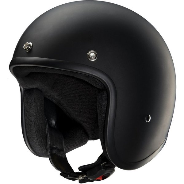 Kochmann Boots Motorradhelm Kochmann RB-674 Jethelm Matt-Schwarz (1er Set), jethelm für motorrad