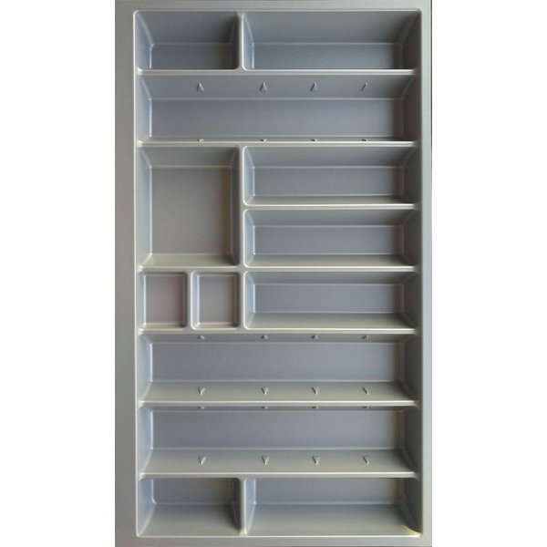 KOCHSTATION Besteckeinsatz Cara, 90 cm breit, für Schubkästen der Serien Tokio, Cara, Elga, Tara, Avio