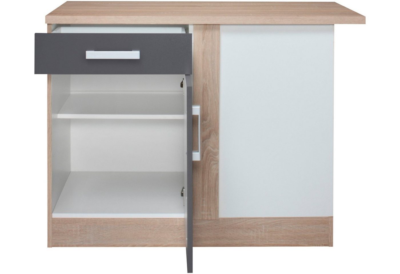 KOCHSTATION Eckunterschrank KS-Toronto, Breite 110 cm – Bild 2 von 5