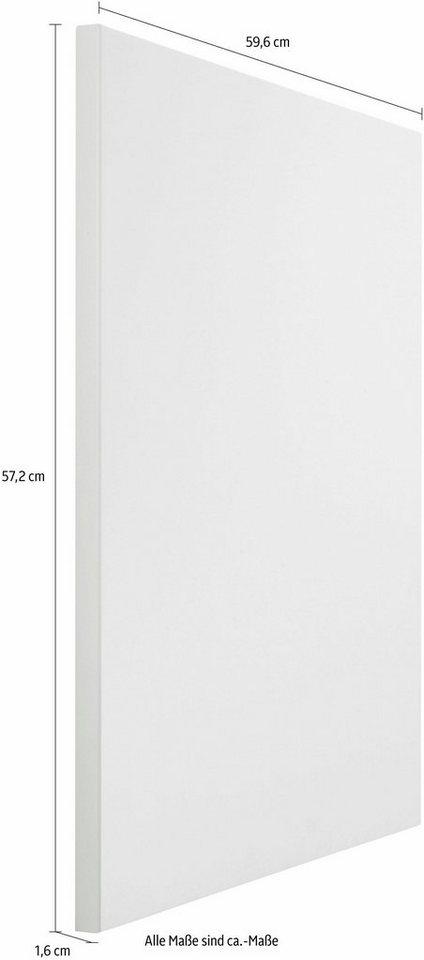 KOCHSTATION Frontblende KS-Cara, Tür für teilintegierbaren Geschirrspüler 60 cm – Bild 2 von 4