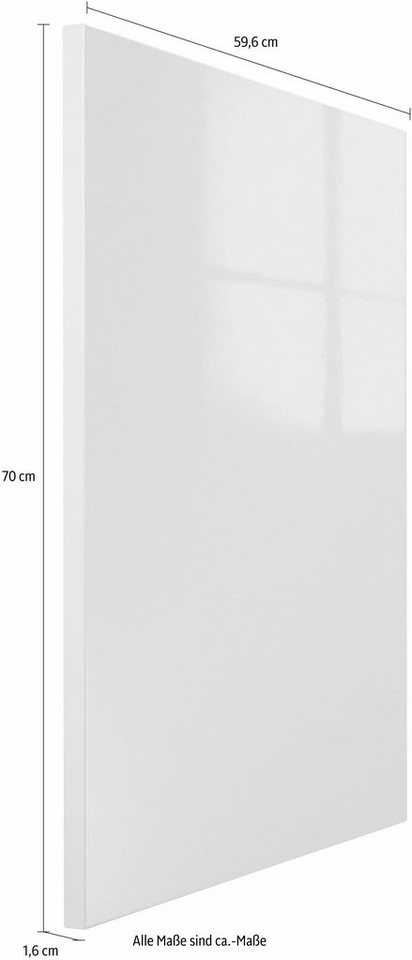 KOCHSTATION Frontblende KS-Cara, Tür für vollintegierbaren Geschirrspüler 60 cm – Bild 3 von 5