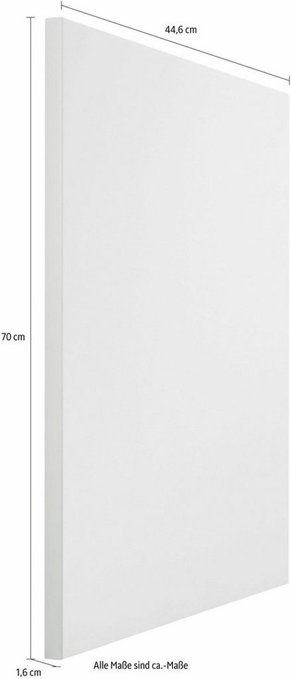 KOCHSTATION Frontblende KS-Cara, Tür für vollintegrierbaren Geschirrspüler 45 cm – Bild 4 von 5