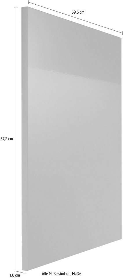 KOCHSTATION Frontblende KS-Cara, Tür für teilintegierbaren Geschirrspüler 60 cm – Bild 2 von 4