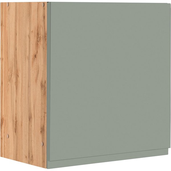 KOCHSTATION Hängeschrank KS-Virginia,neu in verbesserter Ausführung (Stauraum, Softclose) Breite 50 cm, 1 Tür, gedämpfte Scharniere