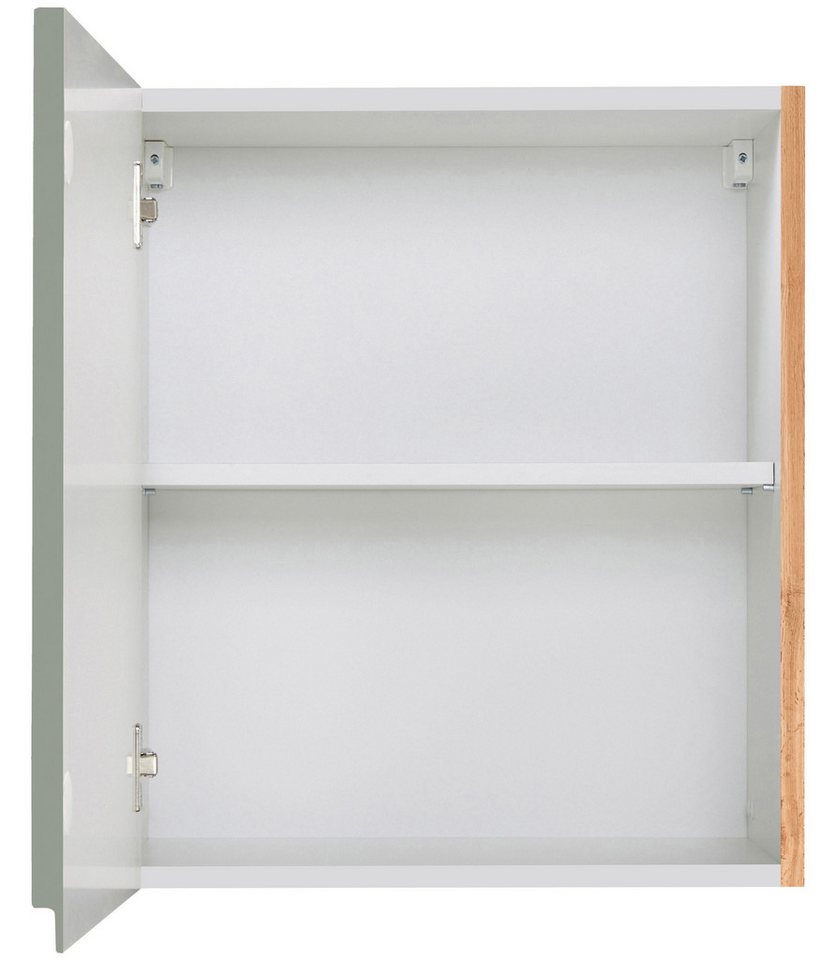 KOCHSTATION Hängeschrank KS-Virginia,neu in verbesserter Ausführung (Stauraum, Softclose) Breite 50 cm, 1 Tür, gedämpfte Scharniere – Bild 5 von 5