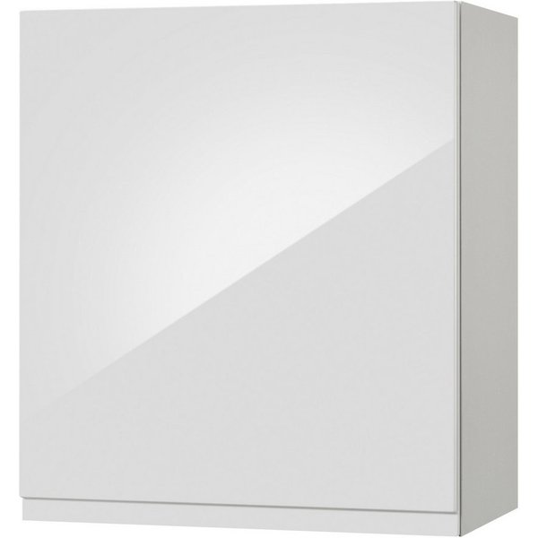 KOCHSTATION Hängeschrank KS-Virginia,neu in verbesserter Ausführung (Stauraum, Softclose) Breite 50 cm, 1 Tür, gedämpfte Scharniere
