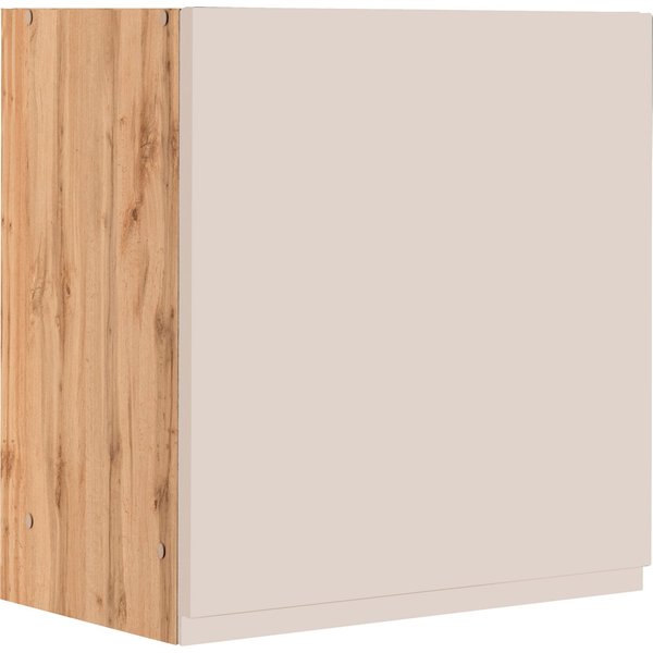 KOCHSTATION Hängeschrank KS-Virginia,neu in verbesserter Ausführung (Stauraum, Softclose) Breite 50 cm, 1 Tür, gedämpfte Scharniere