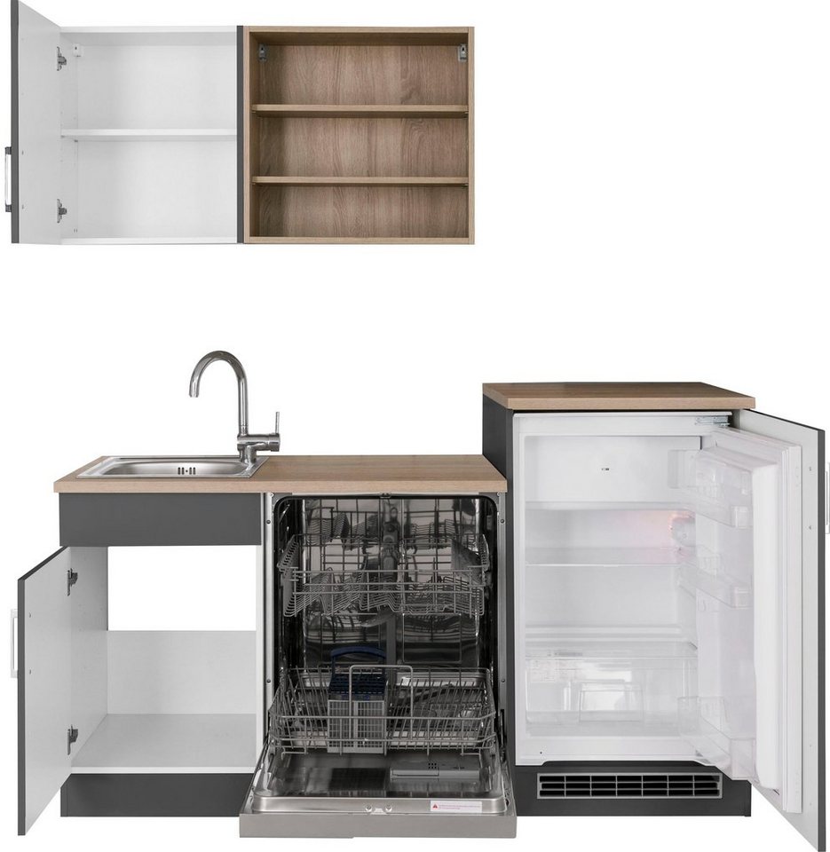 KOCHSTATION Küche KS-Mali, Breite 170 cm, mit E-Geräten – Bild 4 von 5