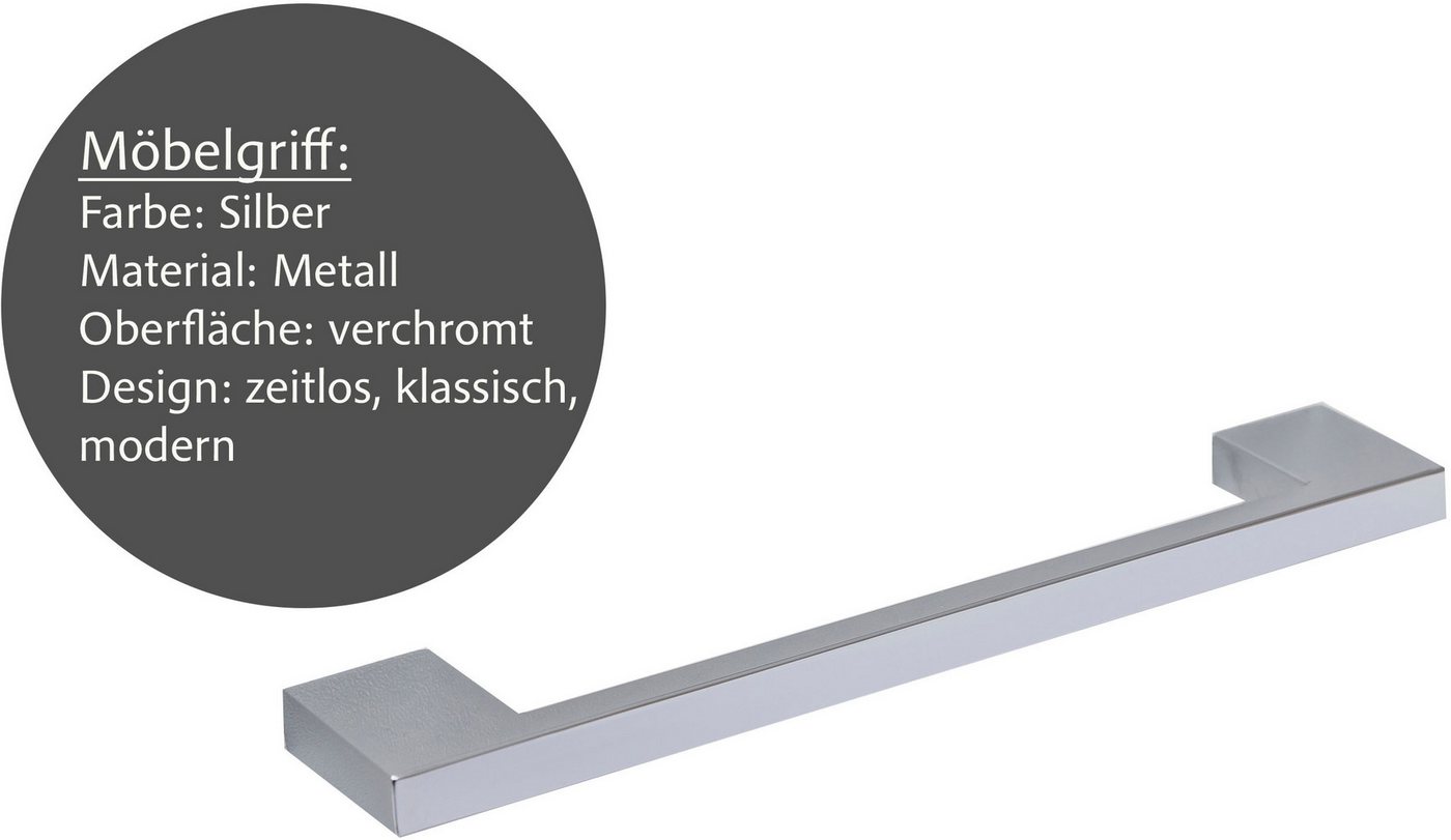 KOCHSTATION Küchenzeile KS-Milan, 300 cm breit, viel Stauraum, wahlweise mit E-Geräten – Bild 5 von 5