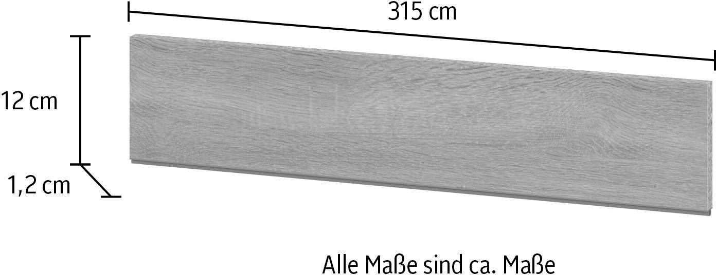 KOCHSTATION Sockelblende "KS-Scafa", Höhe 12 cm, in verschiedenen Längen – Bild 3 von 3
