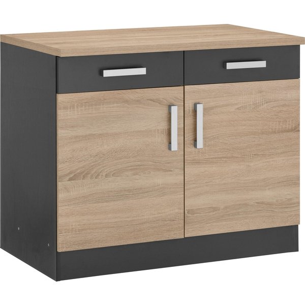 KOCHSTATION Unterschrank KS-Gera Breite 100 cm