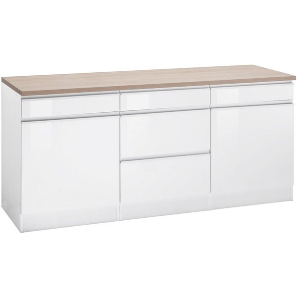 KOCHSTATION Unterschrank KS-Ohio Breite 180 cm