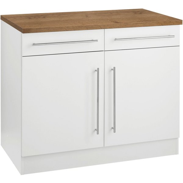 KOCHSTATION Unterschrank KS-Samos 100 cm breit