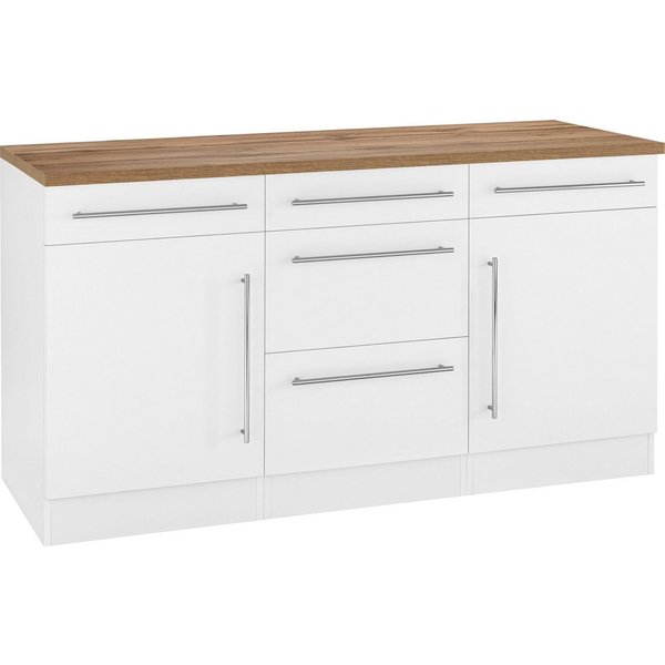 KOCHSTATION Unterschrank KS-Samos Breite 150 cm