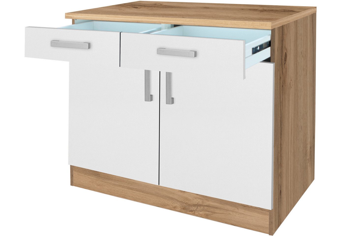 KOCHSTATION Unterschrank KS-Toronto, Breite 100 cm – Bild 2 von 5