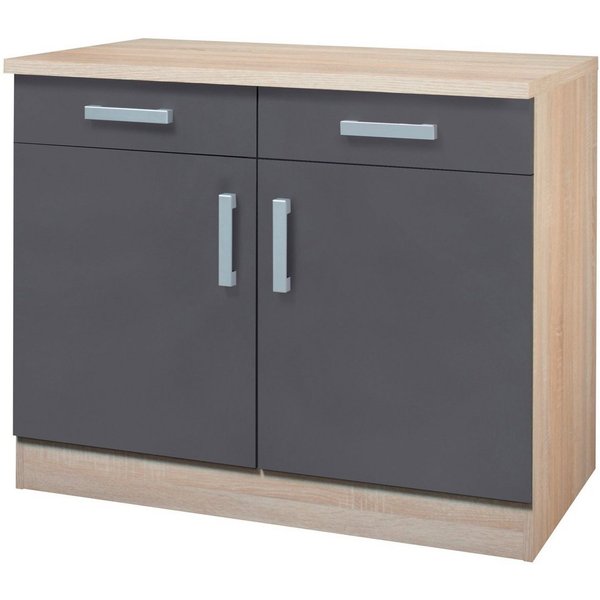 KOCHSTATION Unterschrank KS-Toronto, Breite 100 cm