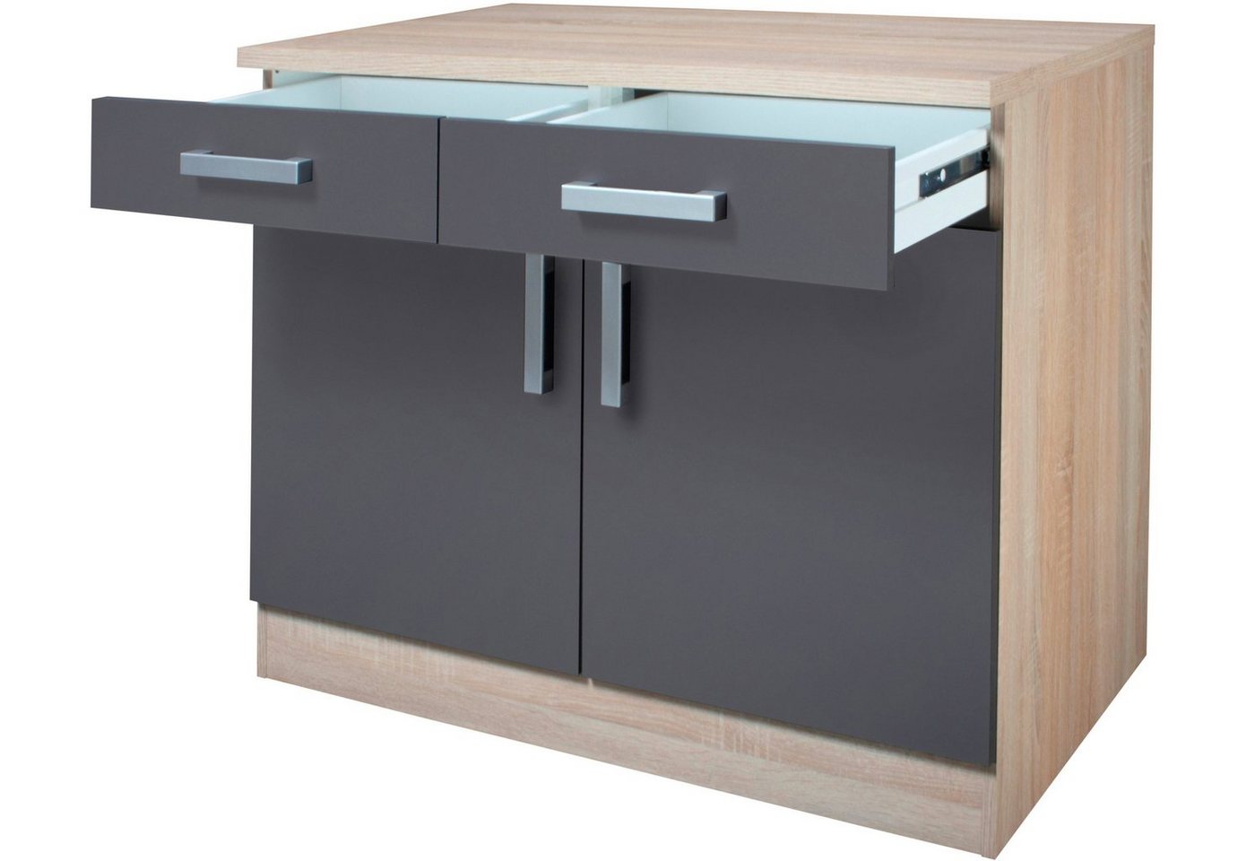 KOCHSTATION Unterschrank KS-Toronto, Breite 100 cm – Bild 2 von 5