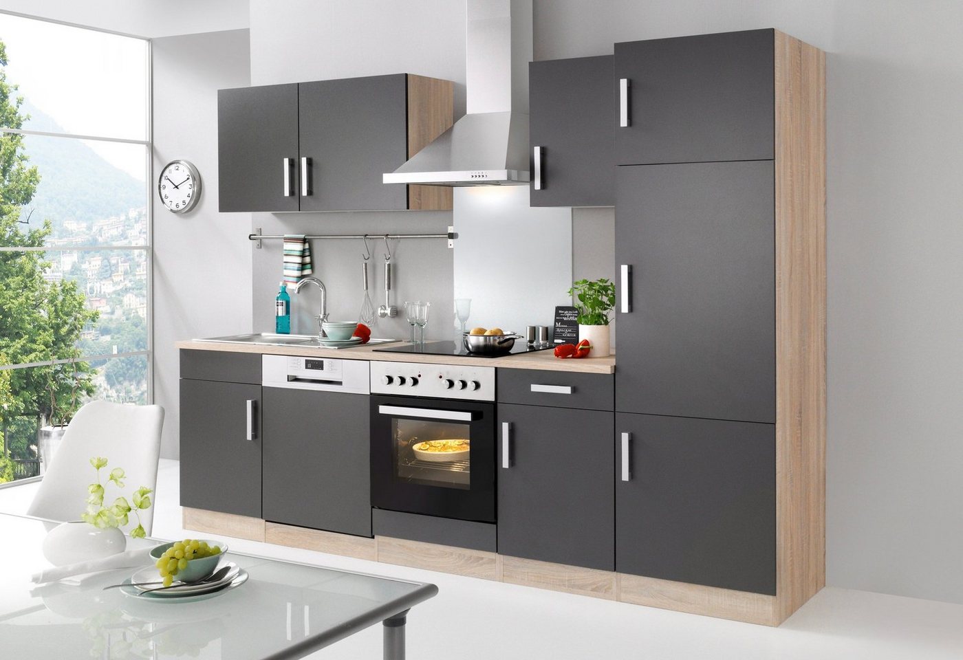 KOCHSTATION Unterschrank KS-Toronto, Breite 100 cm – Bild 4 von 5