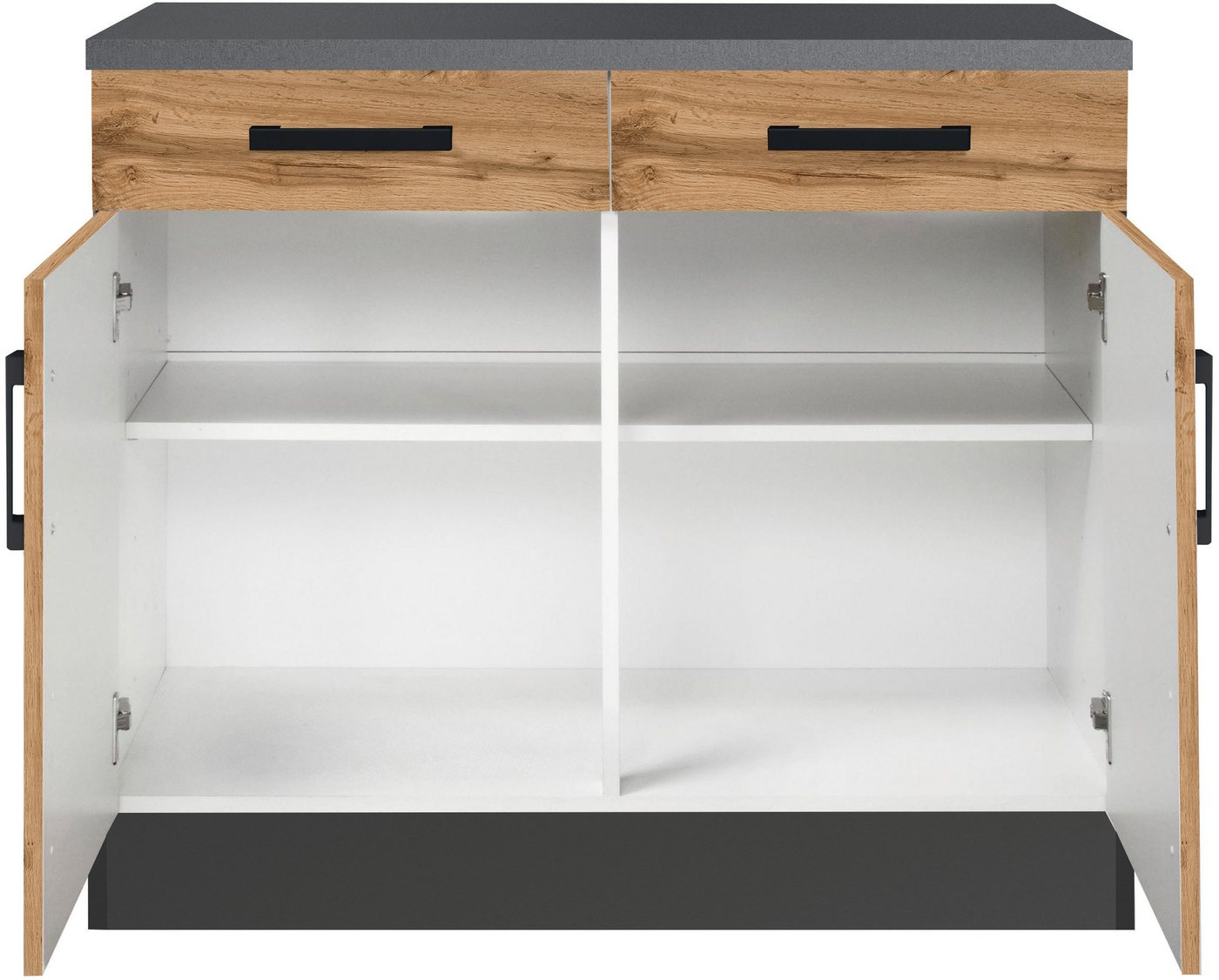 KOCHSTATION Unterschrank KS-Toronto, Breite 100 cm – Bild 3 von 5
