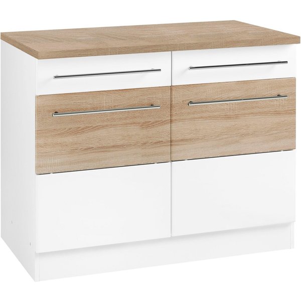 KOCHSTATION Unterschrank KS-Trient 100 cm breit