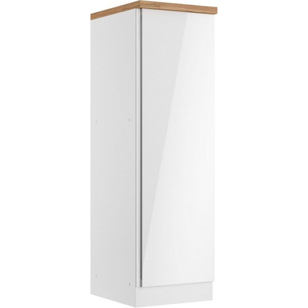 KOCHSTATION Vorratsschrank KS-Virginia,neu in verbesserter Ausführung (Arbeitsplatte 38 mm stark, Stauraum, Softclose) Maße (B/H/T): ca. 50/166/60 cm, Türanschl