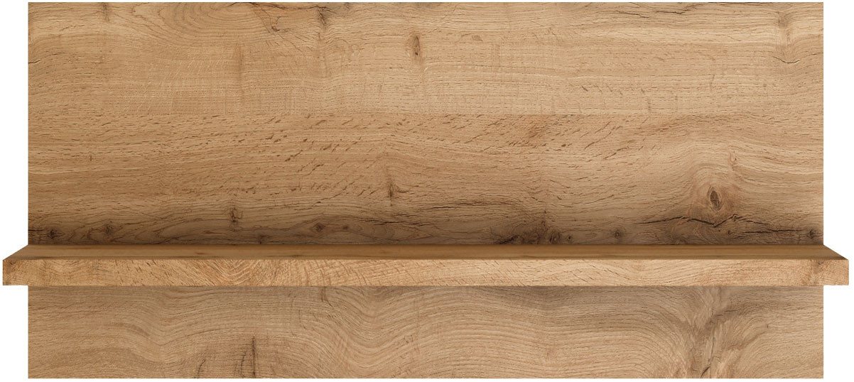 KOCHSTATION Wandboard KS-Milan, Regal in natürlichen Wotaneiche-Dekor, praktische Ablagefläche – Bild 2 von 4