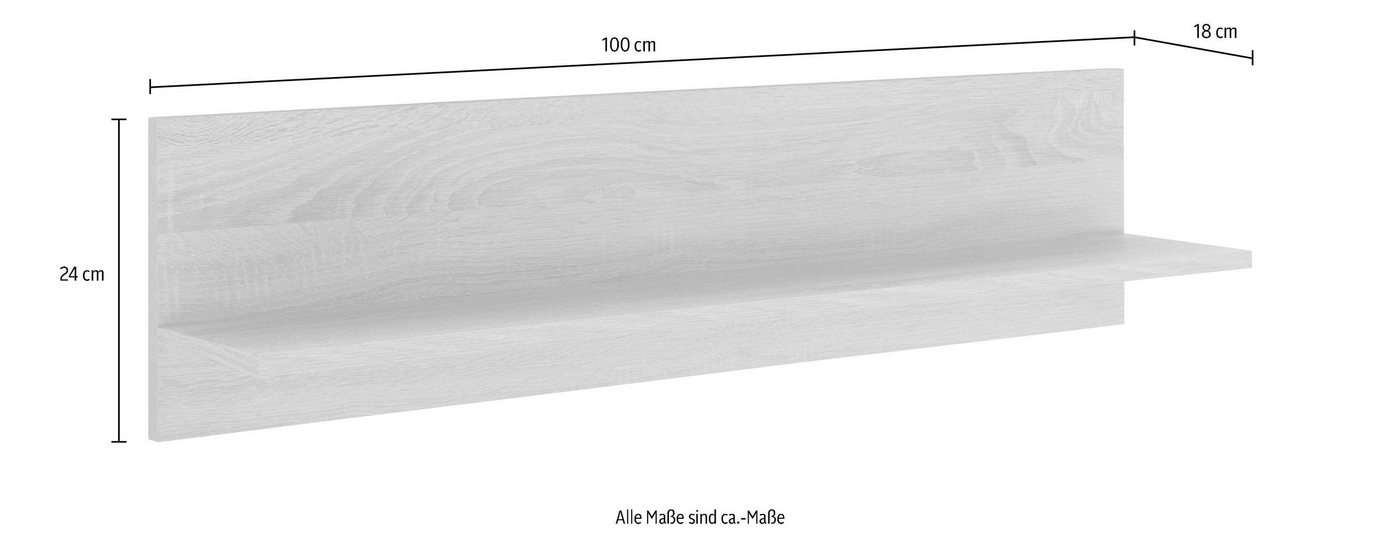 KOCHSTATION Wandboard KS-Samos, 100 cm breit – Bild 2 von 4