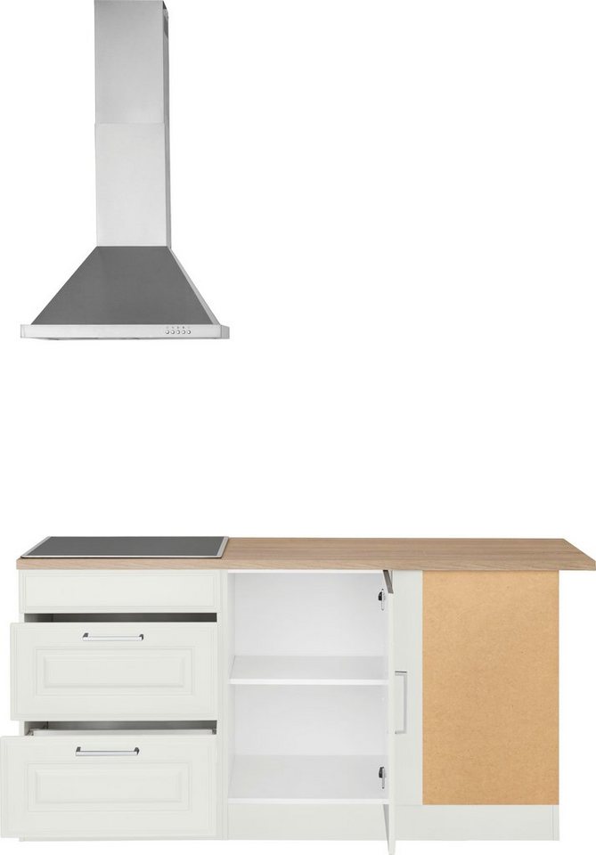 KOCHSTATION Winkelküche, Stellbreite 230x170 cm, wahlweise mit E-Geräten, MDF-Fronten – Bild 3 von 5