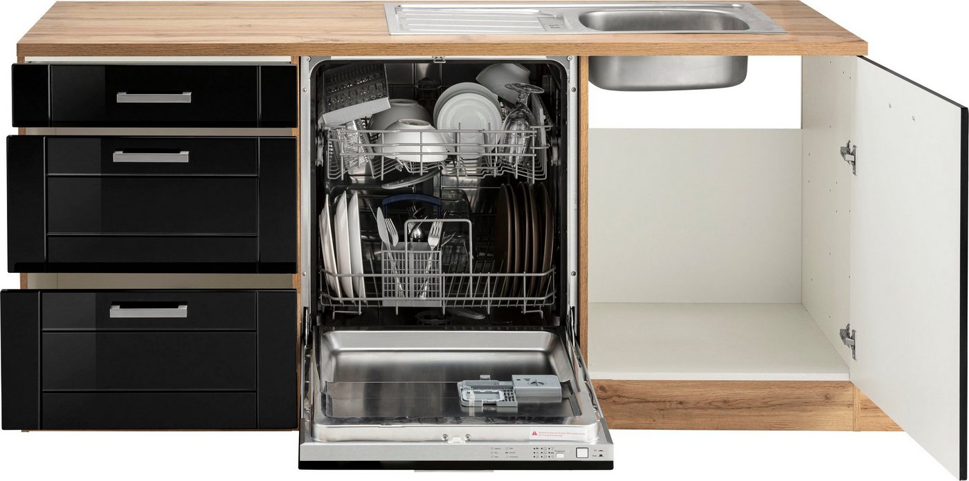 KOCHSTATION Winkelküche KS-Tinnum, mit E-Geräten, Stellbreite 240/270 cm – Bild 4 von 5