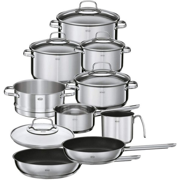 RÖSLE Kochtopf RÖSLE Elegance Kochtopfset Topfset mit 2 Pfannen 10 tlg. 13120