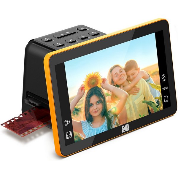 Kodak Slide'n'Scan Max Digitaler Filmscanner Diascanner, (7 Zoll Display)